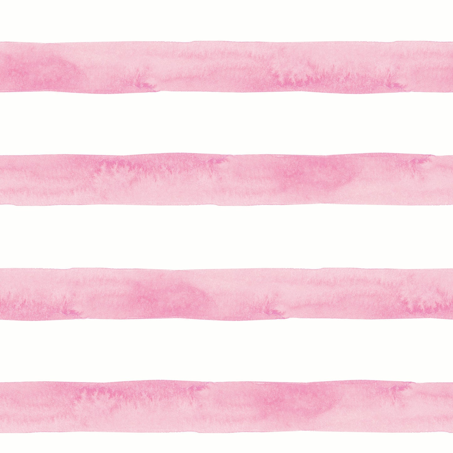Kombistoff Aquarellstreifen in Rosa-Weiß – breite, handgemalte Streifen in zartem Pink auf weißem Hintergrund. Reaktivdruck auf Öko-Tex Standard 100 zertifizierten Stoffqualitäten, Meterware.