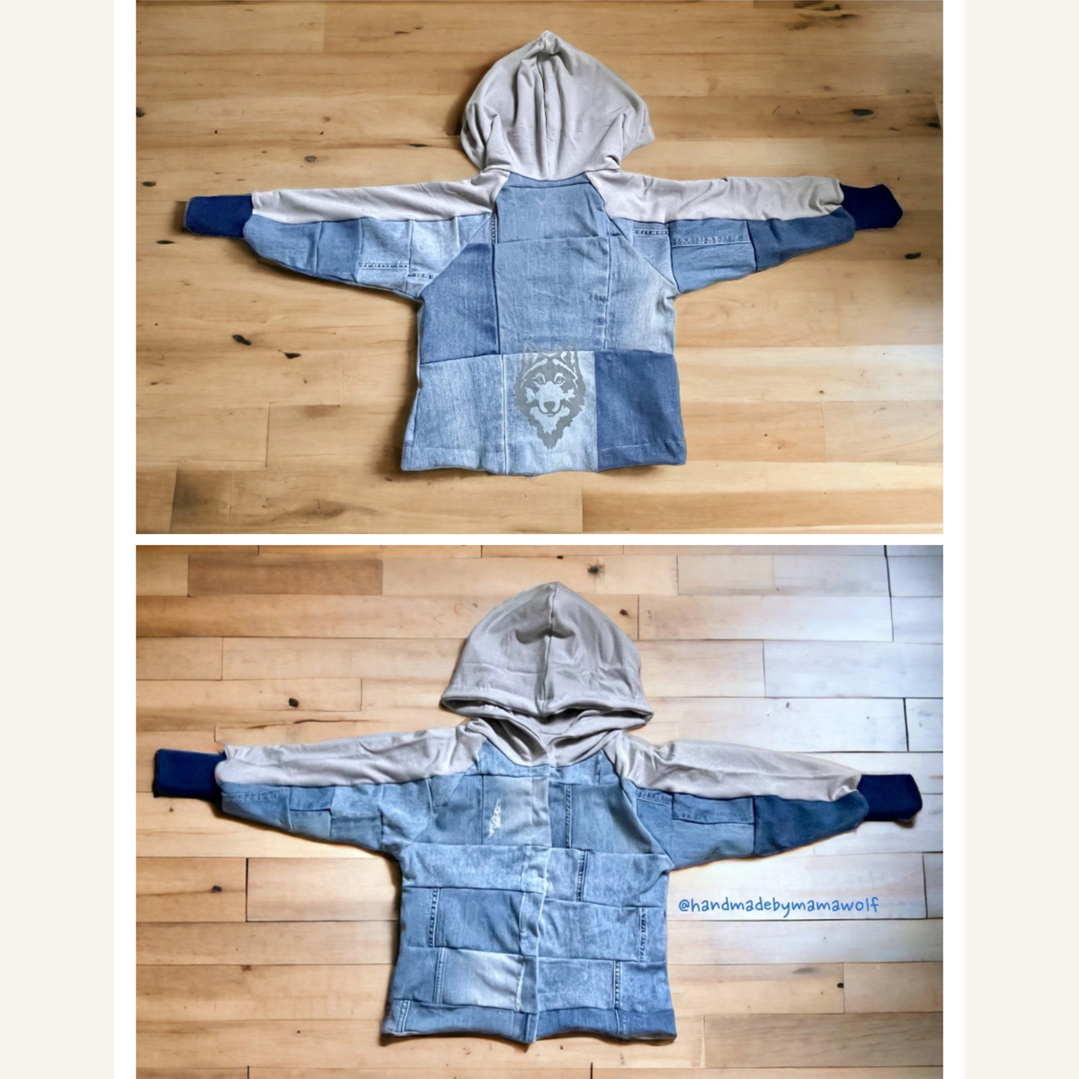 Schnittmuster Kapuzenjacke Kinder Gr. 98–134 – Bente - HIP SOM HAP