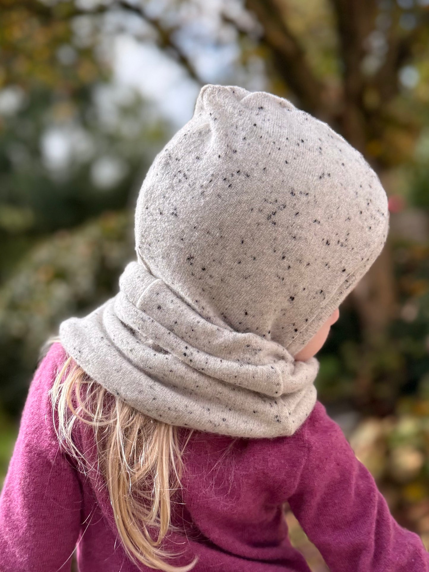 Schnittmuster HoodieLooP – Kapuzenschal · Kinder