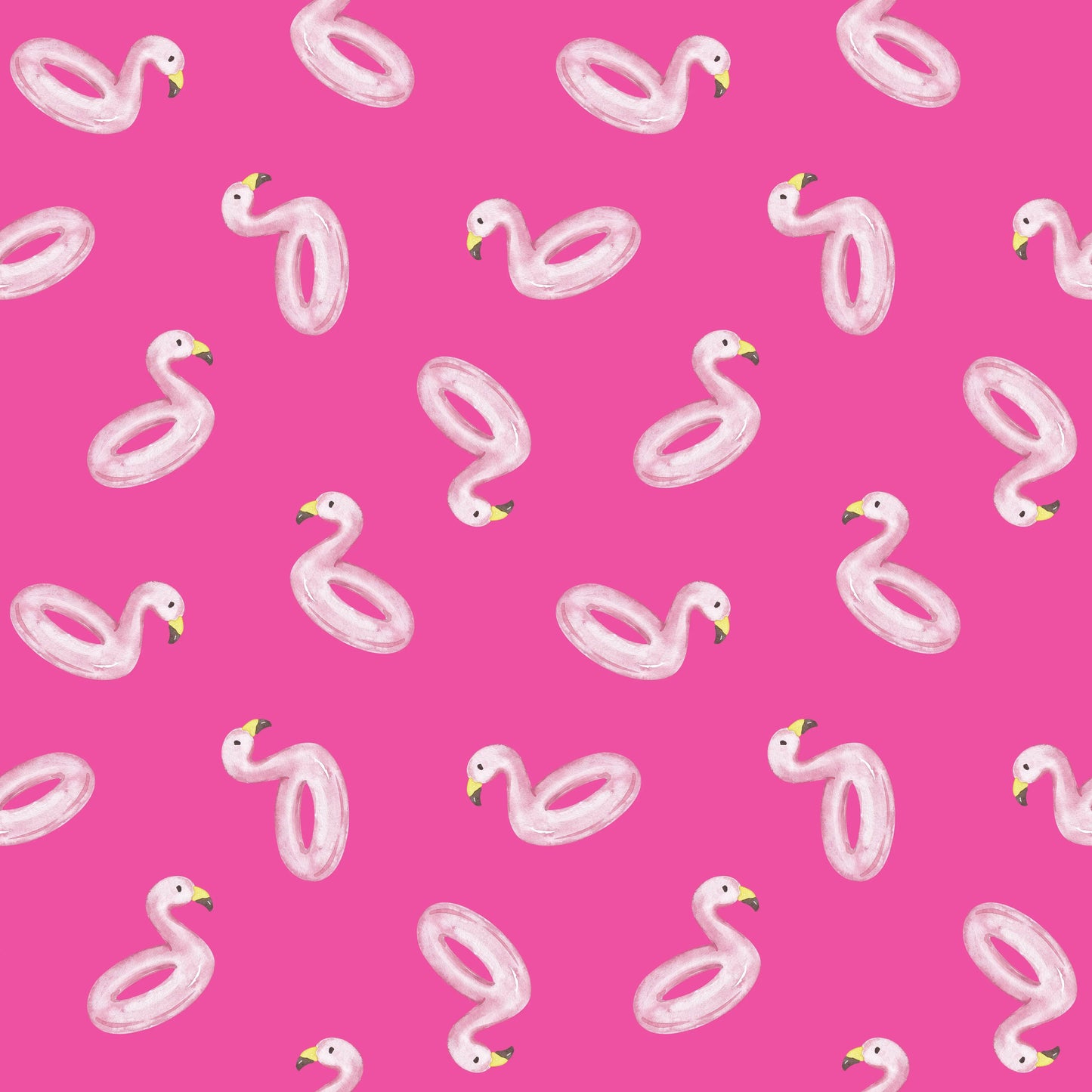Sommerstoff für Kinder mit Flamingo-Motiven – Flamingo Pink - HIP SOM HAP
