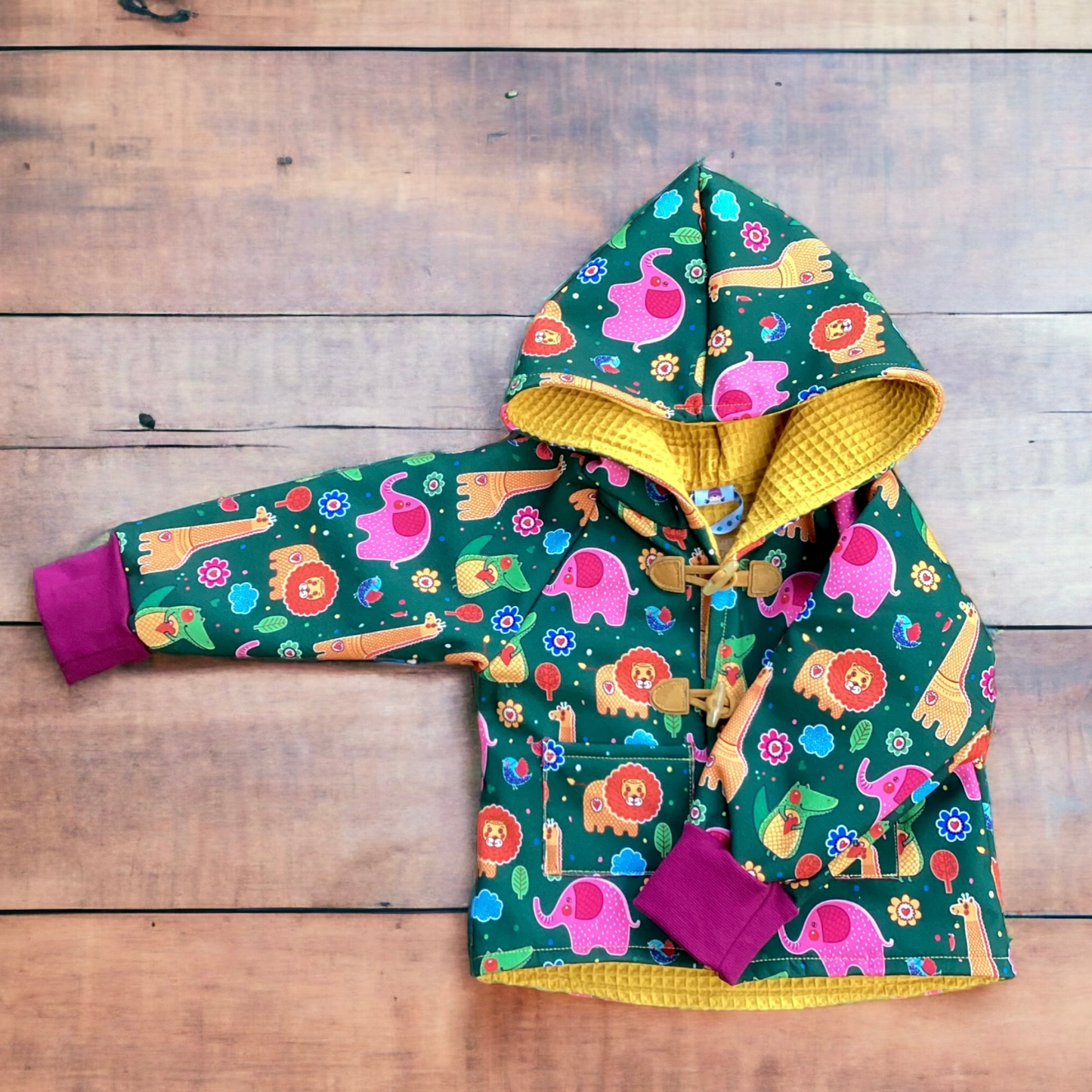 Schnittmuster Bente – Kapuzenjacke · Kinder 98–134