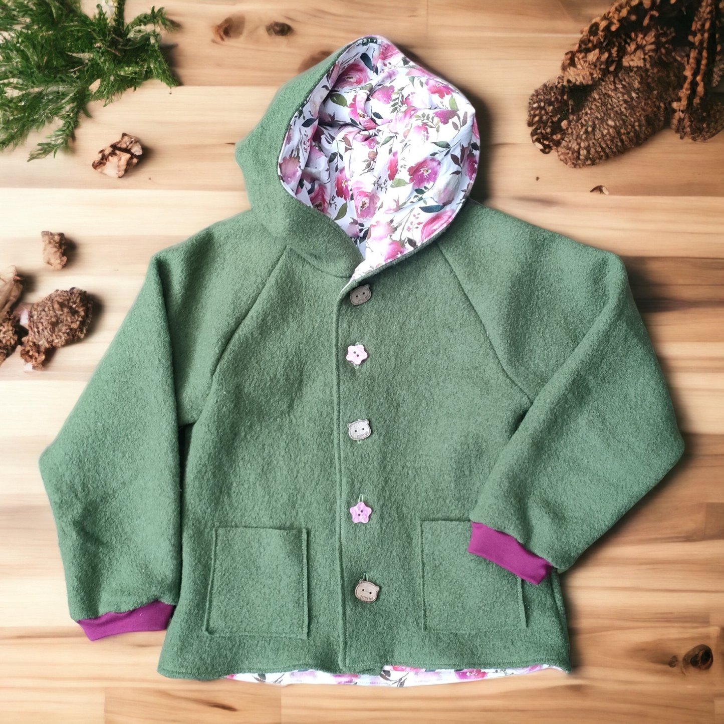 Schnittmuster Bente – Kapuzenjacke · Kinder 98–134