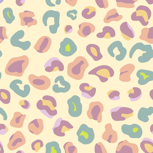 Confetti Leo Retro –  Leo Stoff als Meterware