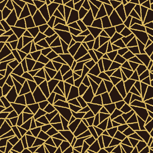 Golden Shards – Stoff als Meterware