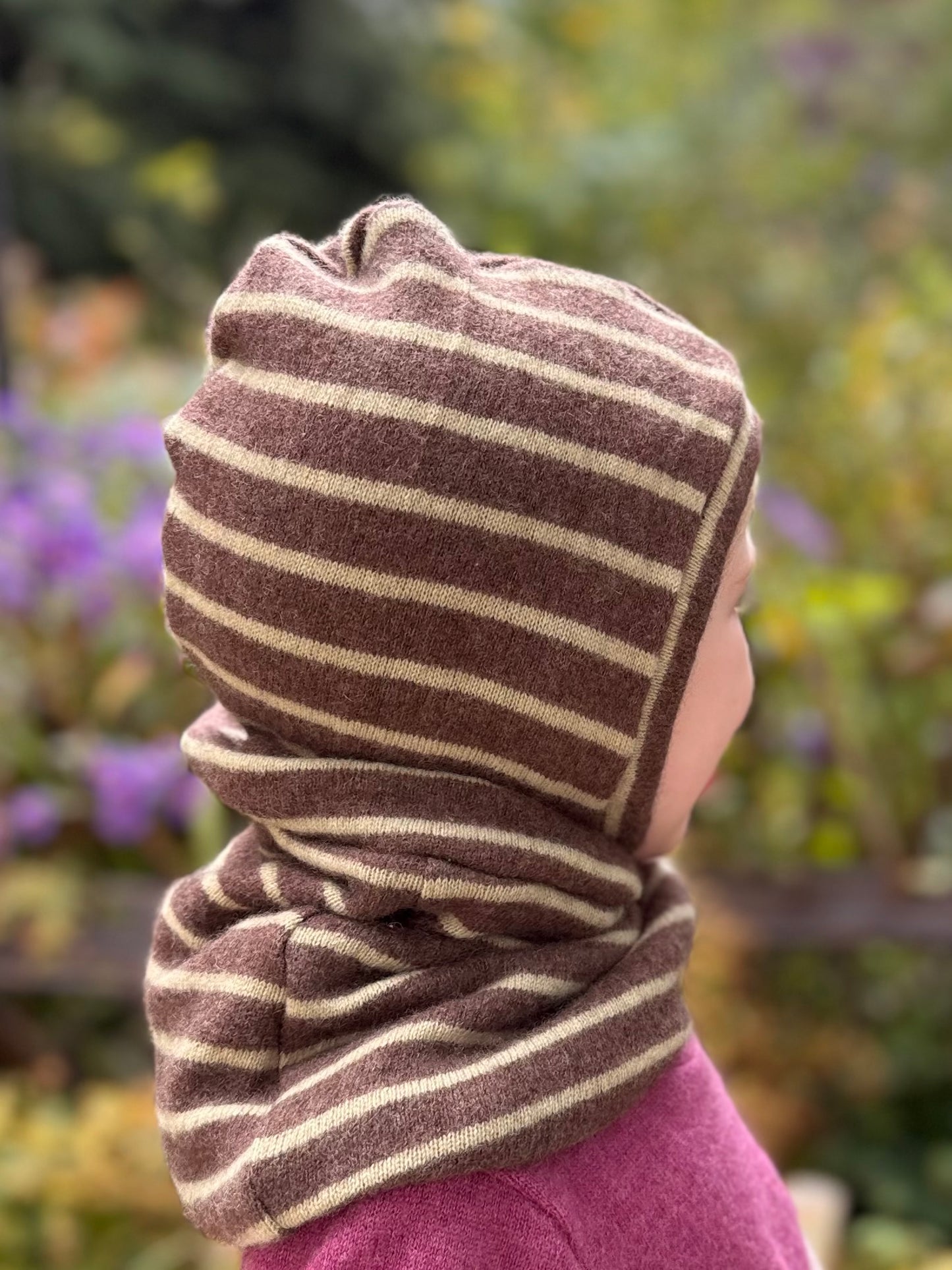 Schnittmuster HoodieLooP – Kapuzenschal · Kinder