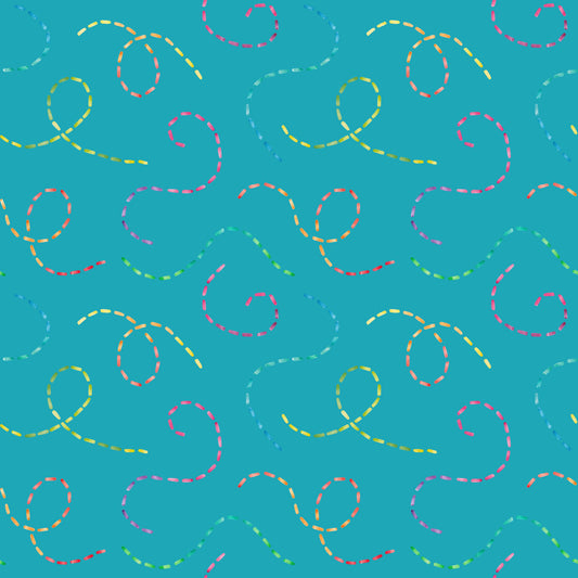 Krabbel & Flatter Fluglinien – Stoff als Meterware