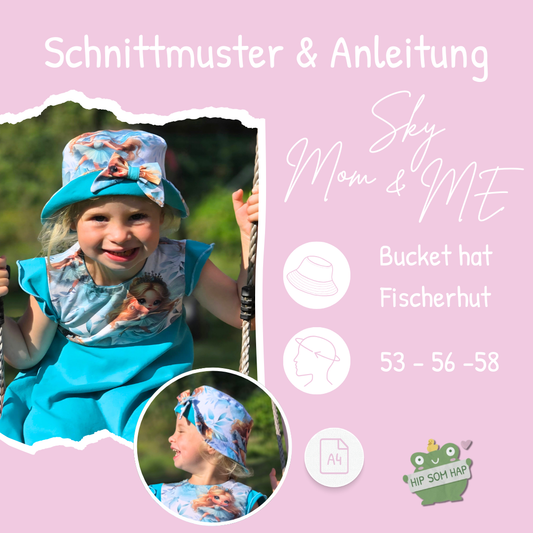 Schnittmuster Sky – Bucket Hat · Kinder & Erwachsene