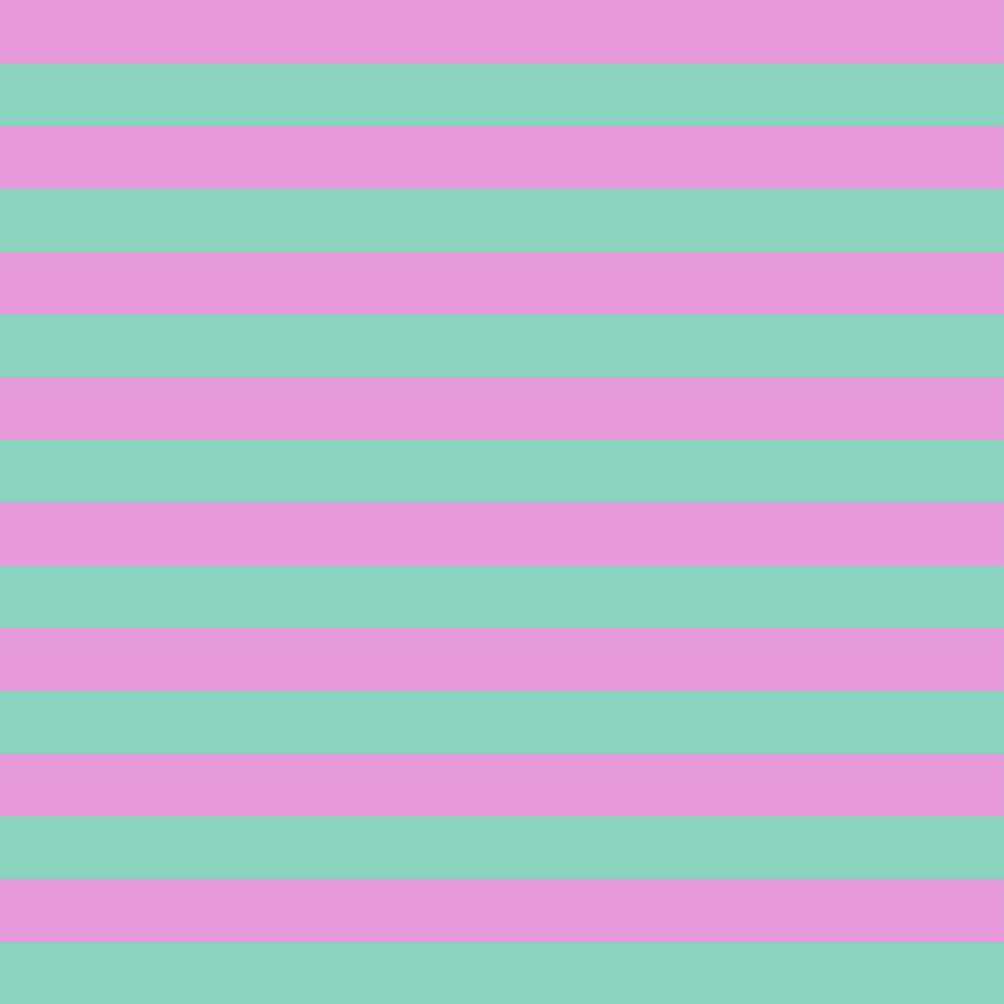 Streifenstoff Pink Mint Sonjas Streifenliebe – gleichmäßige horizontale Streifen in warmem Pink und gedecktem Mintgrün, ca. 2 cm Streifenbreite. Reaktivdruck auf Öko-Tex Standard 100 zertifizierten Stoffqualitäten, Meterware.