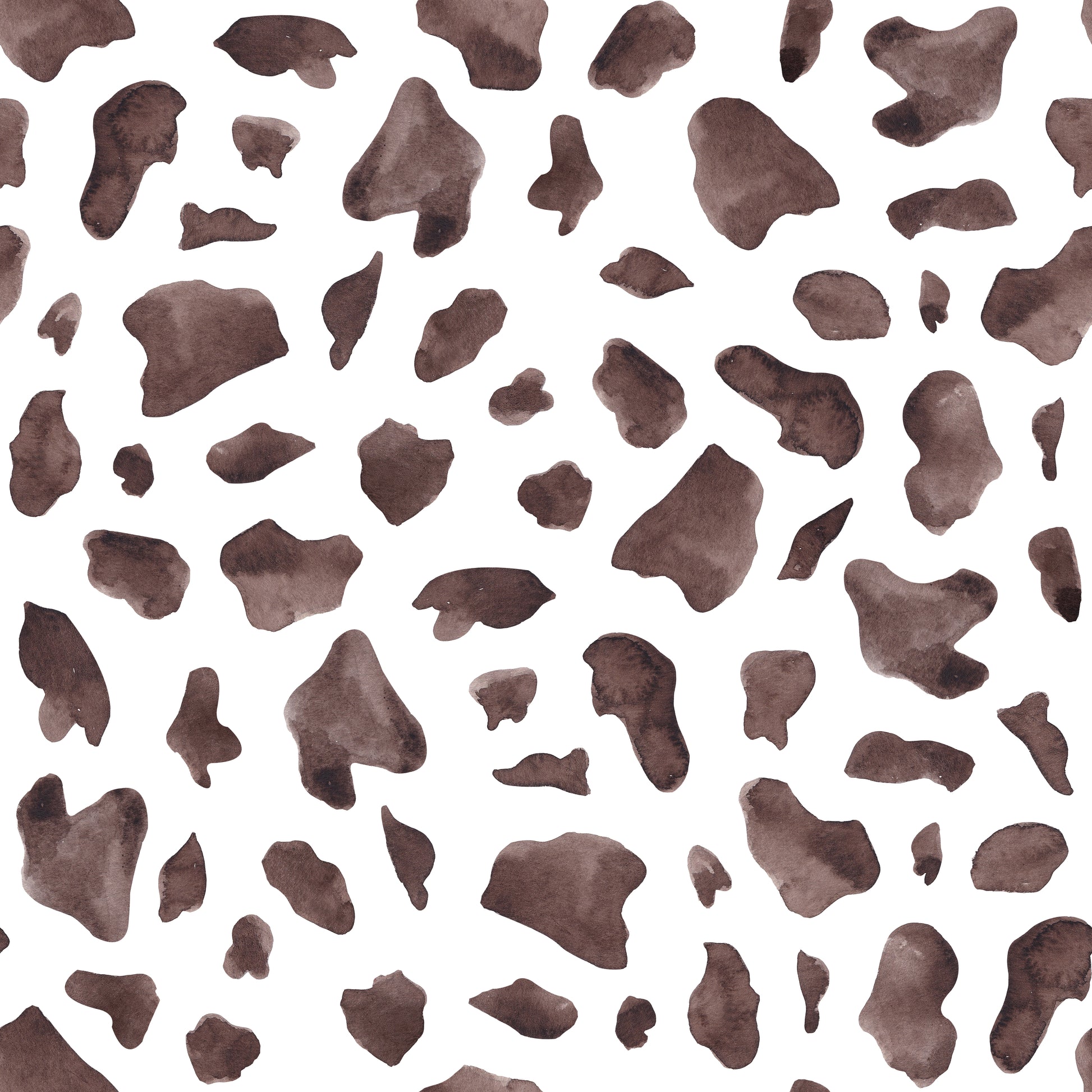 Cow-Print Stoff Weiß – Auf der Weide