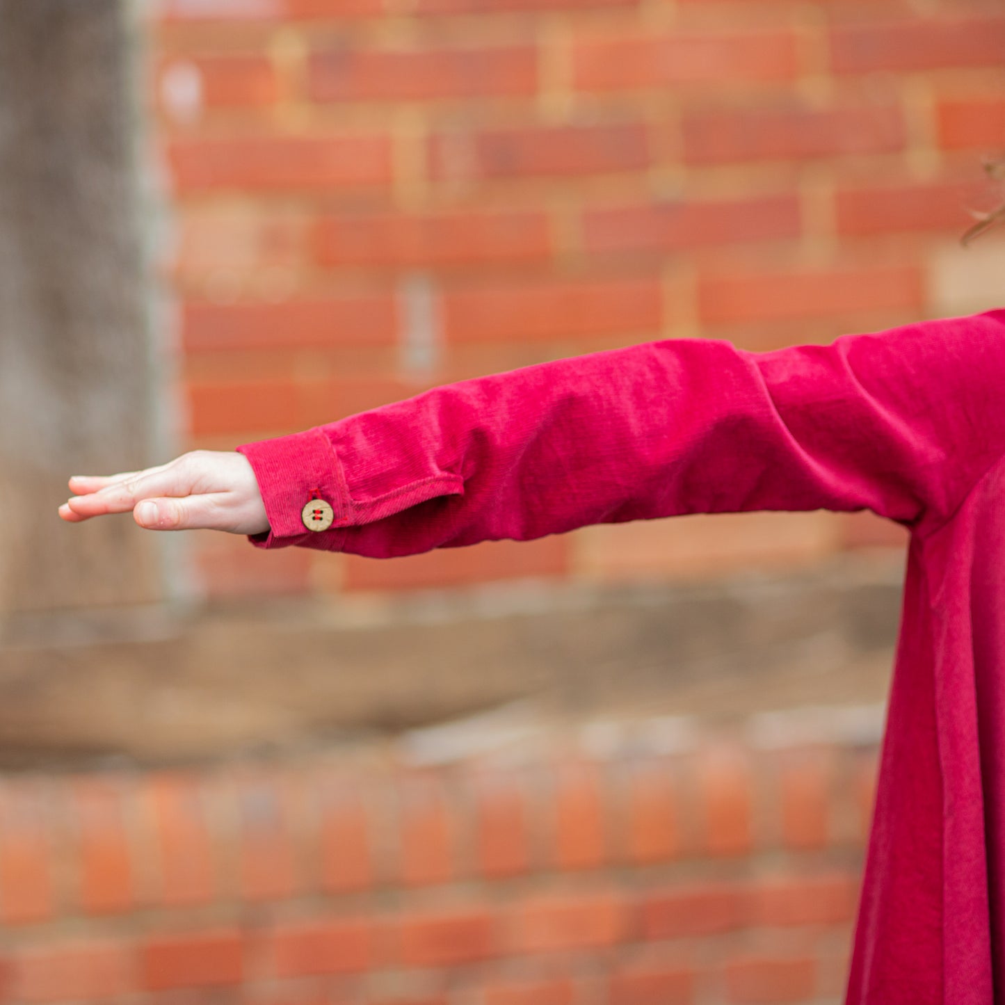 Schnittmuster High-low Rüschenkleid Ella - Gr. 98 - 146