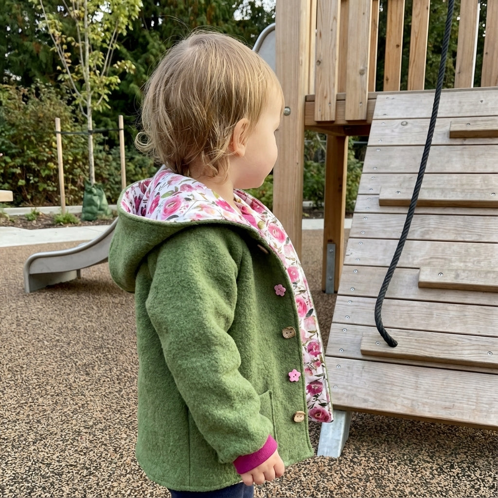 Schnittmuster Bente – Kapuzenjacke · Kinder 98–134